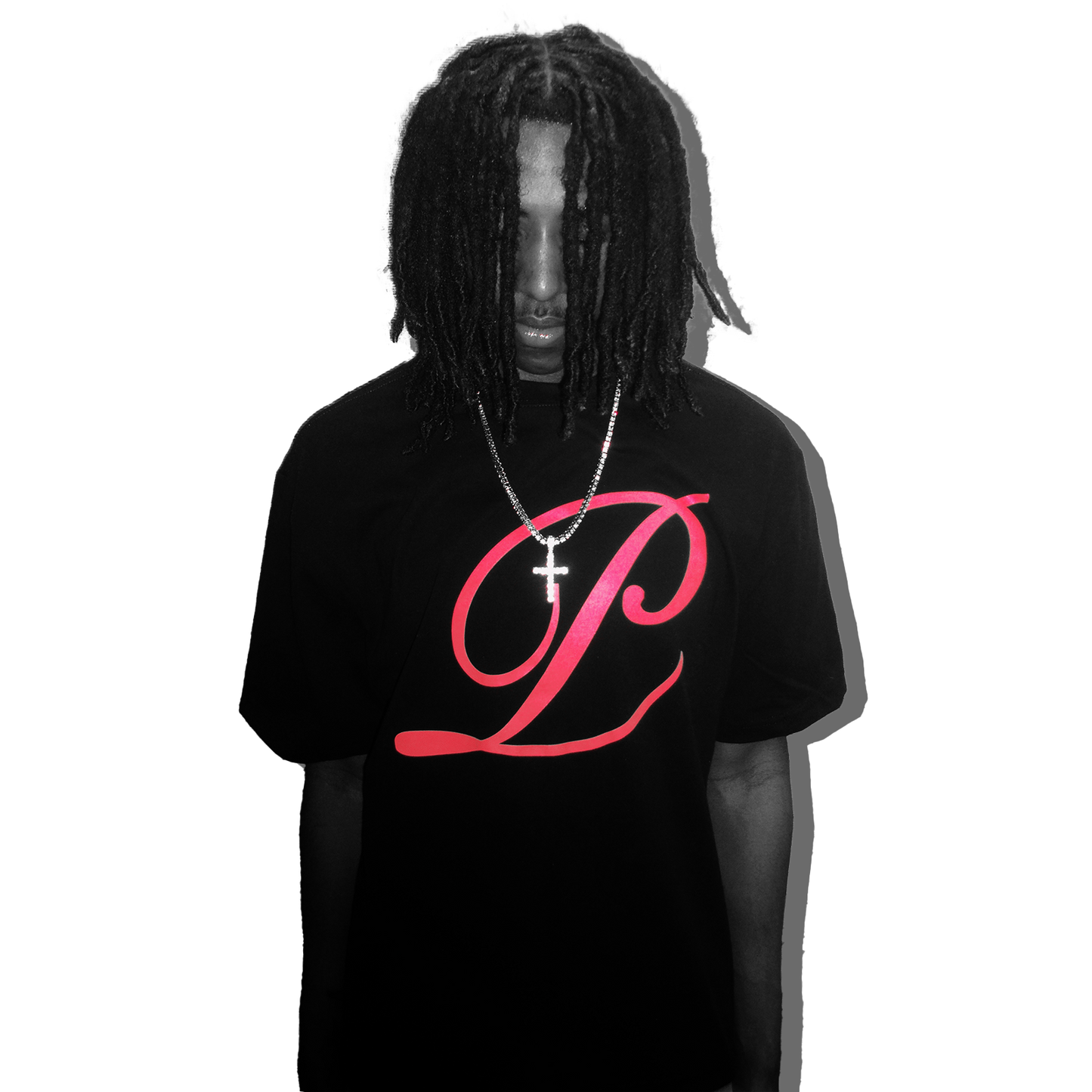 P is for Platoon-Pink P Logo Tee